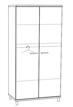 2-Deurskast Naomi NAOK2 -Bekend Babyartikelen Winkel 2 deurskast naomi naok2 2 2