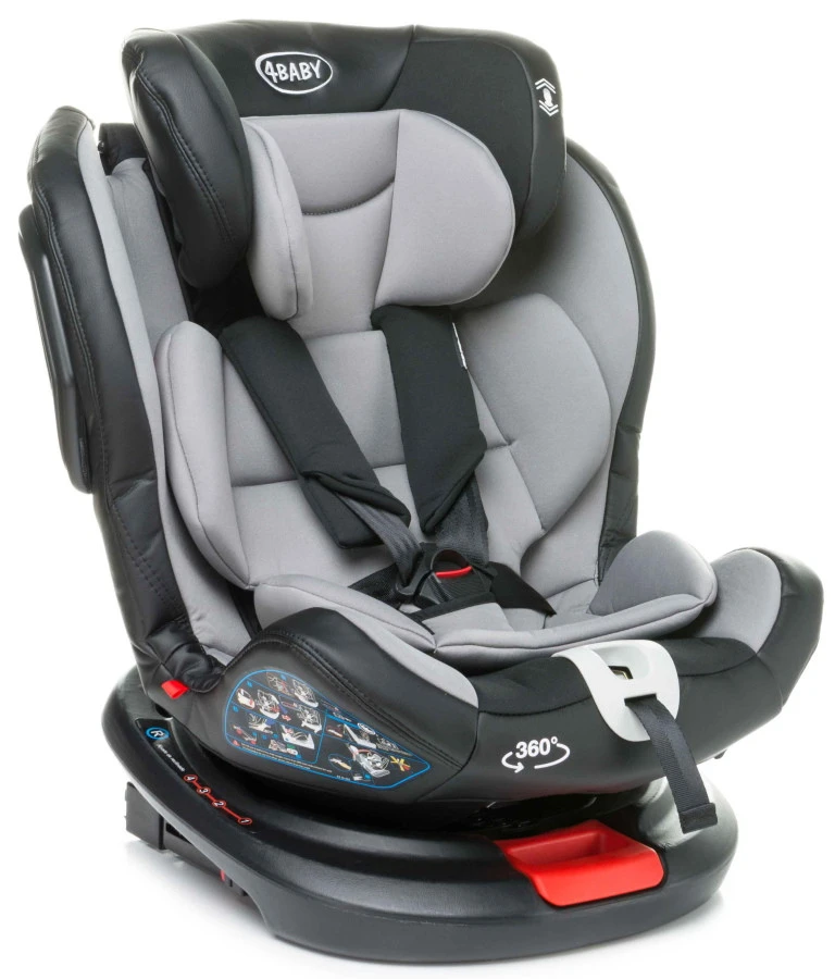 4Baby Roto-Fix Black 360º 0-36 Kg Isofix Autostoel 12 4Baby Roto-Fix Black 360º 0-36 Kg Isofix Autostoel - Afbeelding 10