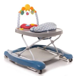 4Baby Swing'n Push Blue 3- In-1 Loopstoel Met Schommelfunctie -Bekend Babyartikelen Winkel 4baby swing n push blue 3 in 1 loopstoel met schommelfunctie 2