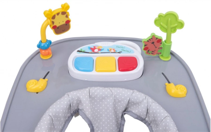 4Baby Walk 'n Push Dark Grey Loopstoel 7022 8 4Baby Walk 'n Push Dark Grey Loopstoel 7022 - Afbeelding 6