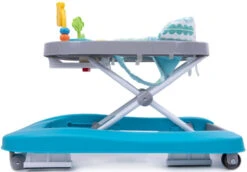 4Baby Walk 'n Push Turquoise Loopstoel 7046 -Bekend Babyartikelen Winkel 4baby walk n push turquoise loopstoel 7046 2