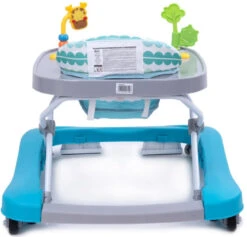 4Baby Walk 'n Push Turquoise Loopstoel 7046 -Bekend Babyartikelen Winkel 4baby walk n push turquoise loopstoel 7046 4