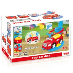 Dolu Step Car 4-in-1 Loopauto 8035 -Bekend Babyartikelen Winkel 8035 3d