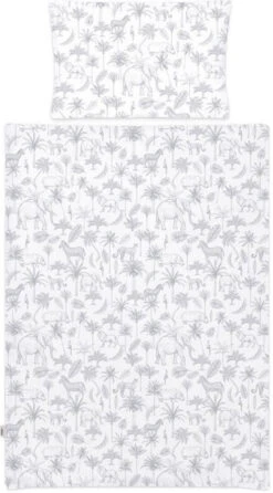 Albero Mio Boho & Love Grey 100 X 135 Cm Dekbedovertrek C-2 B003