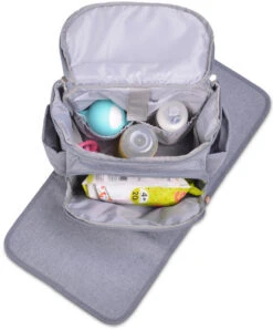 Cangaroo Megan Grey Rugzak Luiertas 6950 -Bekend Babyartikelen Winkel Cangaroo Megan Grey Rugzak Luiertas 6950 4