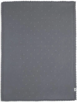 Jollein Pointelle Storm Grey 100 X 150 Cm Ledikantdeken 516-522-66064 -Bekend Babyartikelen Winkel Deken Ledikant 100x150cm Pointelle Storm Grey 3