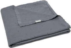 Jollein Pointelle Storm Grey 100 X 150 Cm Ledikantdeken 516-522-66064