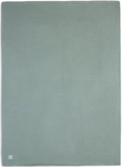 Jollein Basic Knit Forest Green / Fleece 75 X 100 Cm Wiegdeken 517-511-65219 -Bekend Babyartikelen Winkel Jollein Basic Knit Forest Green 2 shop