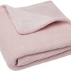 Jollein Basic Knit Pale Pink / Fleece 75 X 100 Cm Wiegdeken 517-511-65310 -Bekend Babyartikelen Winkel Jollein Basic Knit Pale Pink 1.5 clipped rev 1 1 shop