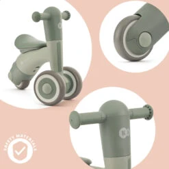 Kinderkraft Minibi Leaf Green Loopfiets KRMIBI00GRE0000 -Bekend Babyartikelen Winkel Kinderkraft Minibi Leaf Green Loopfiets KRMIBI00GRE0000 7