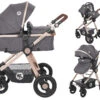 Lorelli Alexa Luxe Black 3-in-1 Combi Kinderwagen Incl. Autostoel 1002129-2186 -Bekend Babyartikelen Winkel Lorelli Alexa Luxe Black 3 in 1 Combi Kinderwagen incl. Autostoel 1002129 2186