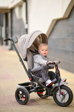 Lorelli Jaguar Deluxe Grey Driewieler 1005039-2102 -Bekend Babyartikelen Winkel Lorelli Jaguar Deluxe Grey Driewieler 1005039 2102 10