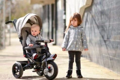 Lorelli Jaguar Deluxe Grey Driewieler 1005039-2102 -Bekend Babyartikelen Winkel Lorelli Jaguar Deluxe Grey Driewieler 1005039 2102 11