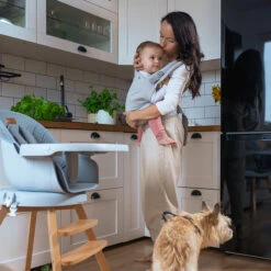 Momi Collet Grey Ergonomische Draagzak NOSI00003 -Bekend Babyartikelen Winkel Momi Collet Grey Ergonomische Draagzak NOSI00003 5