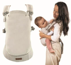 Momi Collet Grey Ergonomische Draagzak NOSI00003 -Bekend Babyartikelen Winkel Momi Collet Grey Ergonomische Draagzak NOSI00003 7
