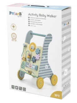 PolarB Activity Walker Houten Loopwagen 44028 -Bekend Babyartikelen Winkel PolarB Activity Walker Houten Loopwagen 44028 8