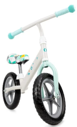 QKids Fleet Balance Bike Grey Triangles Loopfiets QKIDS00001 -Bekend Babyartikelen Winkel QKids Fleet Balance Bike Grey Triangles Loopfiets QKIDS00001 3