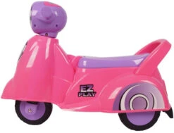 Eco Toys Retro Pink Loopscooter 605 13 Eco Toys Retro Pink Loopscooter 605 -Bekend Babyartikelen Winkel Retro Loopscooter Roze1