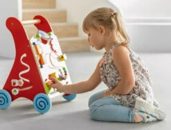 Viga Activity Walker Multicolor Houten Loopwagen 50950 -Bekend Babyartikelen Winkel Viga Activity Walker Multicolor Houten Loopwagen 50950 9