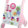 Viga Activity Walker Roze Houten Loopwagen 50178 -Bekend Babyartikelen Winkel Viga Activity Walker Roze Houten Loopwagen 50178 1