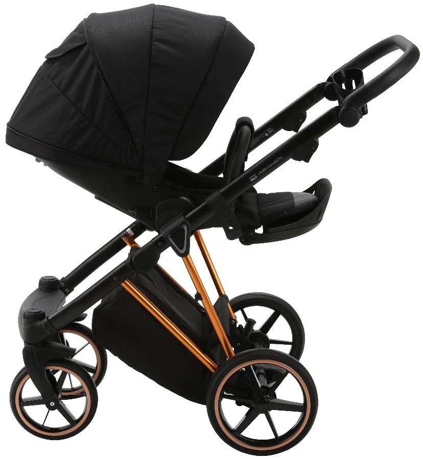 Adamex Belissa Special Edition Black/Rose 2-in-1 Kinderwagen PS-571 9 Adamex Belissa Special Edition Black/Rose 2-in-1 Kinderwagen PS-571 - Afbeelding 7