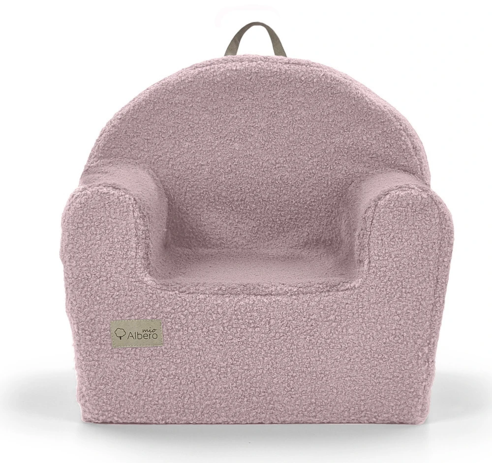 Albero Mio Boucle Pink Kinderfauteuil 4 Albero Mio Boucle Pink Kinderfauteuil - Afbeelding 2