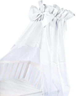 Albero Mio Voile White 200x150 Cm Sluier Met Strik