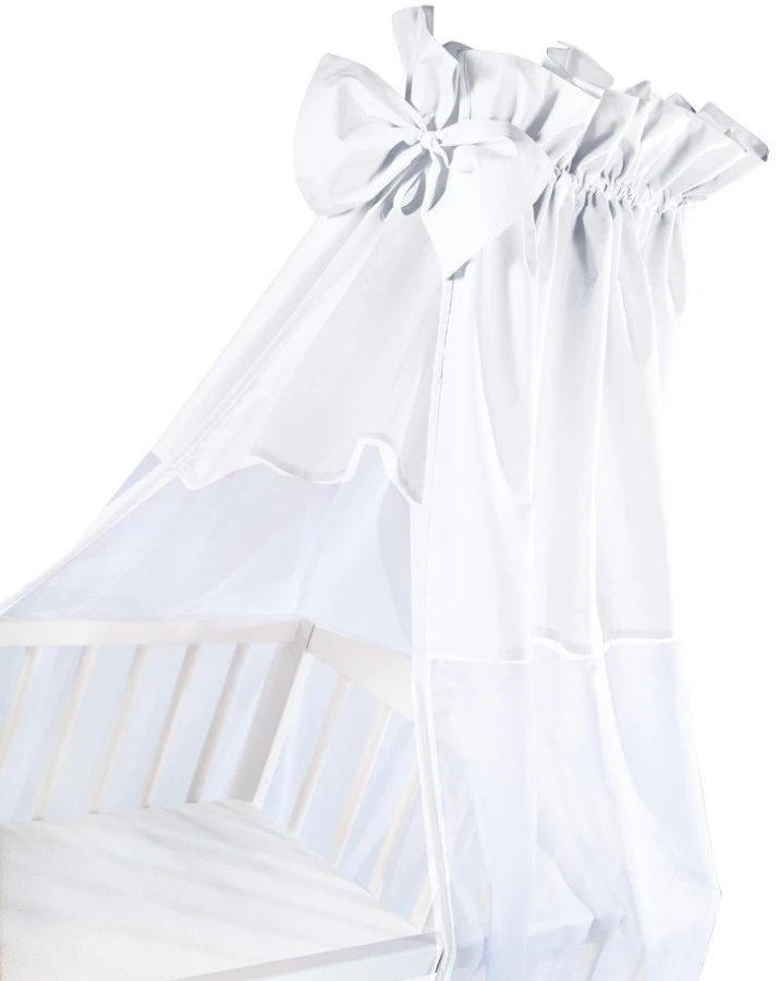 Albero Mio Voile White 200x150 Cm Sluier Met Strik 3 Albero Mio Voile White 200x150 Cm Sluier Met Strik