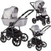 Baby Merc La Noche Limited Light Grey 3-in-1 Kinderwagen Incl. Autostoel LNL/LNL07/SCE -Bekend Babyartikelen Winkel baby merc la noche limited light grey 3 in 1 kinderwagen incl. autostoel lnl lnl07 sce 3