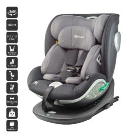 Babygo Grow Up Black I-Size 360° Autostoel 0-36 Kg 2801 -Bekend Babyartikelen Winkel babygo grow up black i size 360 autostoel 0 36 kg 2801.7