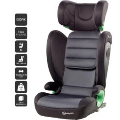 Babygo Safechild Grey I-Size Autostoel 15-36 Kg 3856 -Bekend Babyartikelen Winkel babygo safechild grey i size autostoel 15 36 kg 3856 9