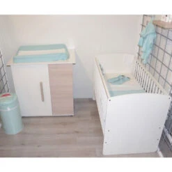 Babykamer Jasper: Ledikant, Commode En 2-Deurskast -Bekend Babyartikelen Winkel babykamer jasper ledikant commode en 2 deurskast 2 1