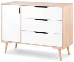Babykamer Marloes Naturel: Ledikant & Commode -Bekend Babyartikelen Winkel babykamer marloes ledikant commode kast 4 1 5
