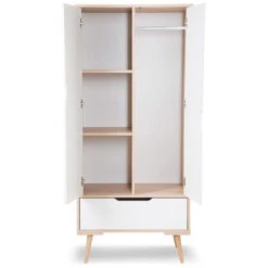 Babykamer Marloes Naturel: Ledikant, Commode & 2-Deurskast -Bekend Babyartikelen Winkel babykamer marloes ledikant commode kast 8 2