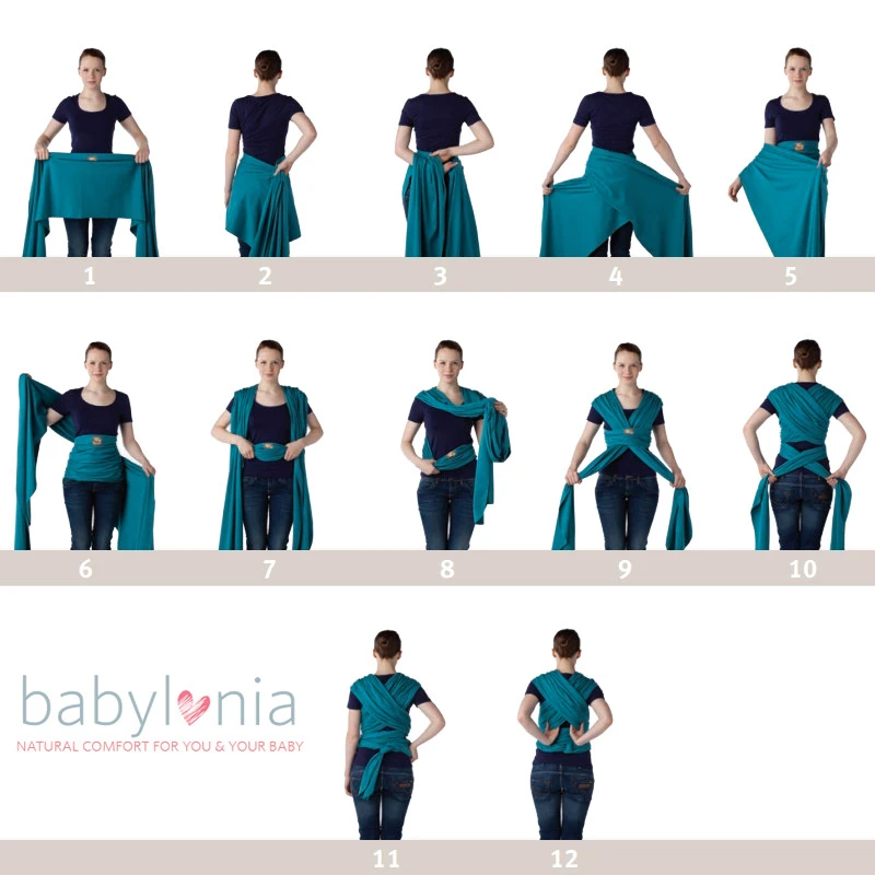 Babylonia Tricot-Slen Organic Sierra Brown Draagdoek BDDTS_1_903 7 Babylonia Tricot-Slen Organic Sierra Brown Draagdoek BDDTS_1_903 - Afbeelding 6