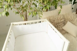 Babymatex Muslin Bump Air Pink 180 Cm Bedbumper TB0445_12 -Bekend Babyartikelen Winkel babymatex muslin bump air 180 cm bedbumper tb0445 3 2