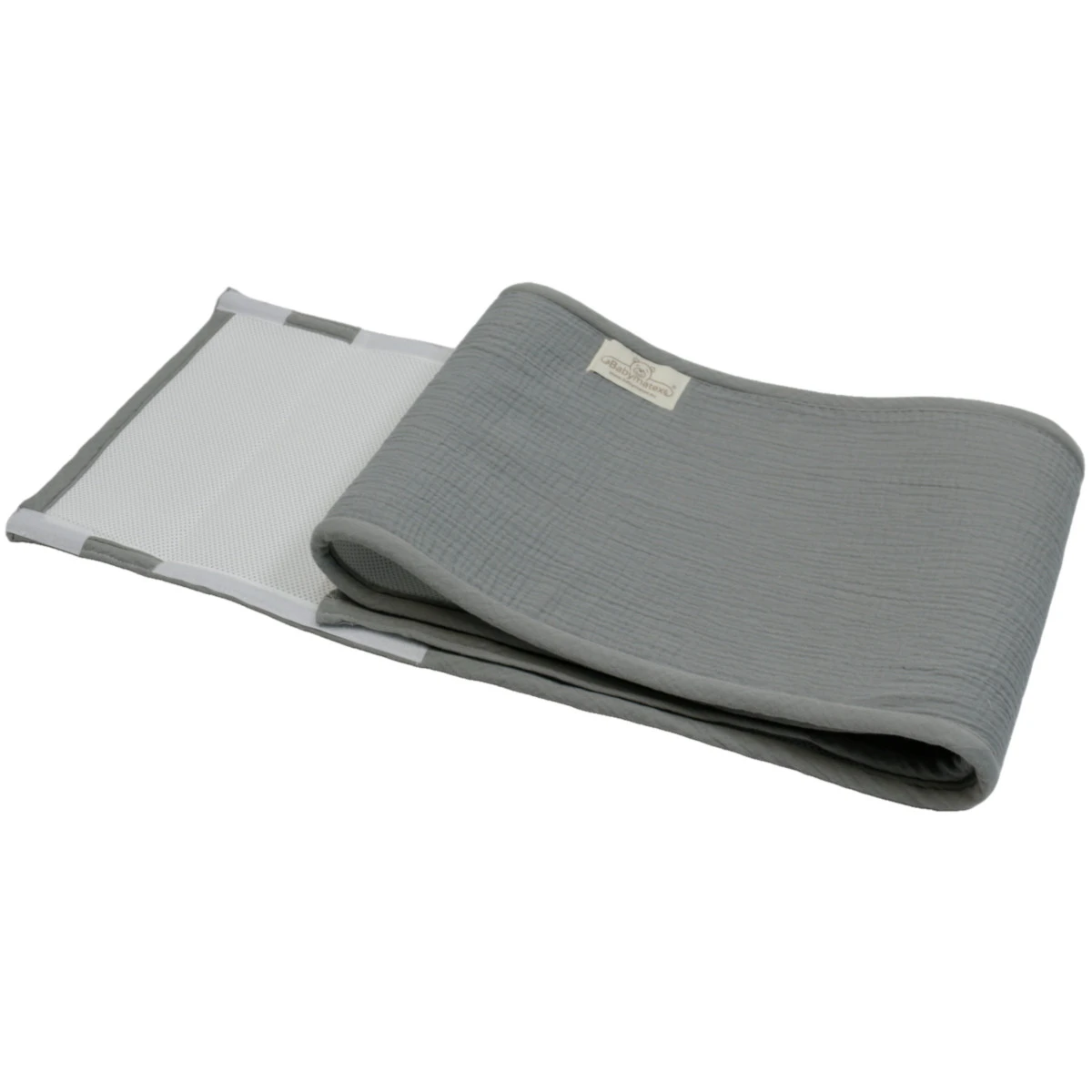 Babymatex Muslin Bump Air Dark Grey 180 Cm Bedbumper TB0445_44
