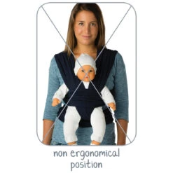 Babylonia Tricot-Slen Organic Sierra Brown Draagdoek BDDTS_1_903 14 Babylonia Tricot-Slen Organic Sierra Brown Draagdoek BDDTS_1_903 -Bekend Babyartikelen Winkel bddts position 04 lr