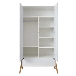 Bellamy Lotta Snow Babykamer: Ledikant/Juniorbed, Commode Met 6 Lades En 2-Deurskast -Bekend Babyartikelen Winkel bellamy lotta snow 2 deurskast lobisz2d 2 2