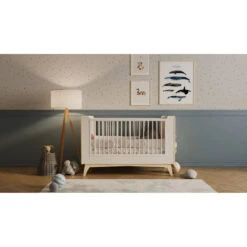 Bellamy So Sixty 70 X 140/160 Cm Ledikant/Juniorbed SSBILO70 -Bekend Babyartikelen Winkel bellamy so sixty babykamer 01