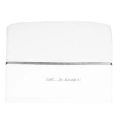 Briljant Ssst....ik Slaap!!! Grijs 75 X 100 Cm Wieglaken -Bekend Babyartikelen Winkel briljant ssst 75 x 100 cm wieglaken 3