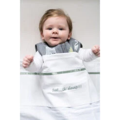 Briljant Ssst....ik Slaap!!! Stone Green 100x150 Cm Ledikantlaken 60R -Bekend Babyartikelen Winkel briljant ssst sfeer 3