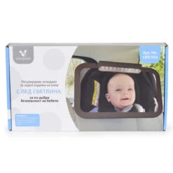 Cangaroo Autospiegel Met LED Licht 109396 -Bekend Babyartikelen Winkel cangaroo autospiegel met led licht 109396 8