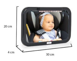 Cangaroo Autospiegel Met LED Licht 109396 -Bekend Babyartikelen Winkel cangaroo autospiegel met led licht 109396 9