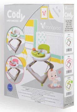 Cangaroo Baby Walker Cody Green Loopstoel 3968 -Bekend Babyartikelen Winkel cangaroo baby walker cody green loopstoel 3968 7