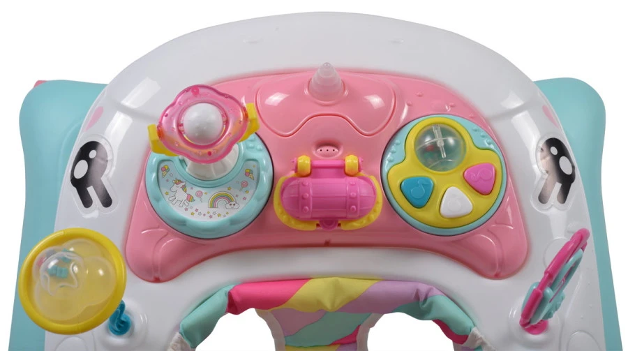 Cangaroo Baby Walker Unicorn Blue Loopstoel 4033 - Afbeelding 9