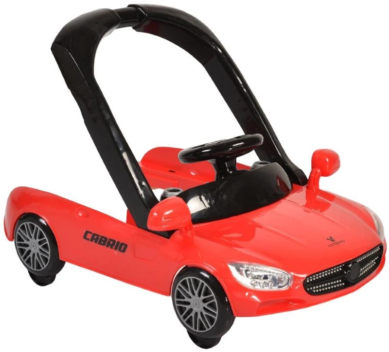Cangaroo Cabrio Red 2-in-1 Loopstoel En Loopwagen 5 Cangaroo Cabrio Red 2-in-1 Loopstoel En Loopwagen - Afbeelding 3