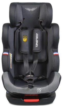 Cangaroo Colonel Dark Grey SPS Isofix 0-36 Kg Autostoel 0212 -Bekend Babyartikelen Winkel cangaroo colonel light grey 0 36 kg autostoel 0205 12 1