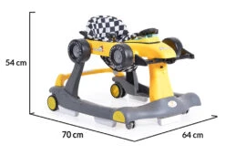 Cangaroo Daytonna Geel Loopstoel 109180 -Bekend Babyartikelen Winkel cangaroo daytonna geel loopwagen 109180 9