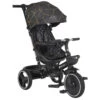 Cangaroo Fusion Black Driewieler Met Duwstang 110337 -Bekend Babyartikelen Winkel cangaroo fusion black driewieler met duwstang 110337 1